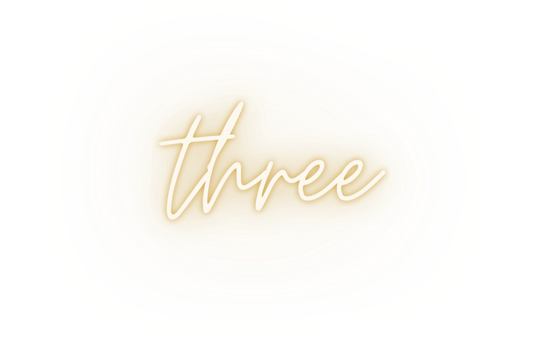 Three handwritten accent