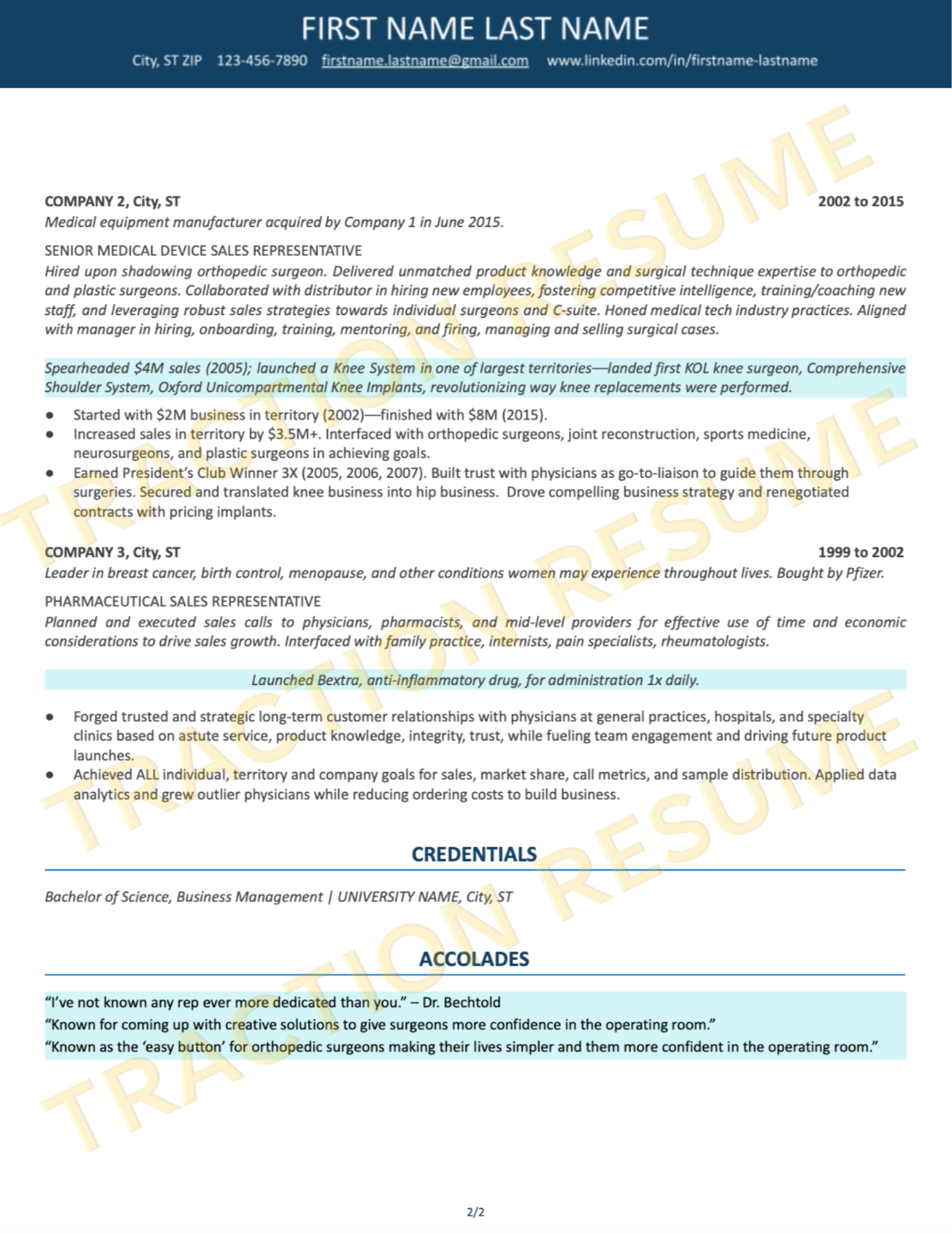 Executive + High Design resume sample 8