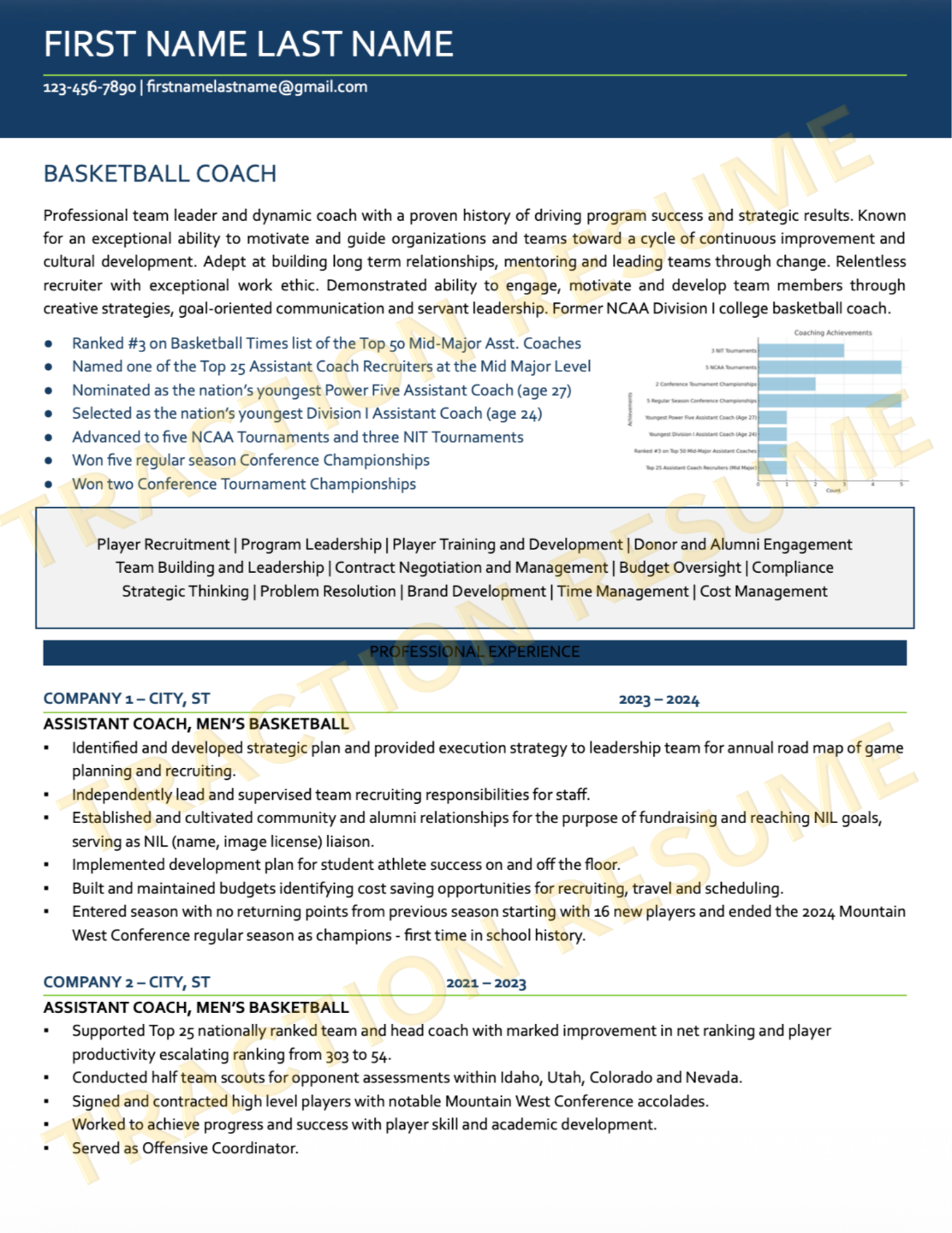 Executive + High Design resume sample 9